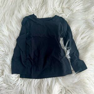 Cat & Jack Target Toddler Girls Black Long Sleeve Shirt Size 4T